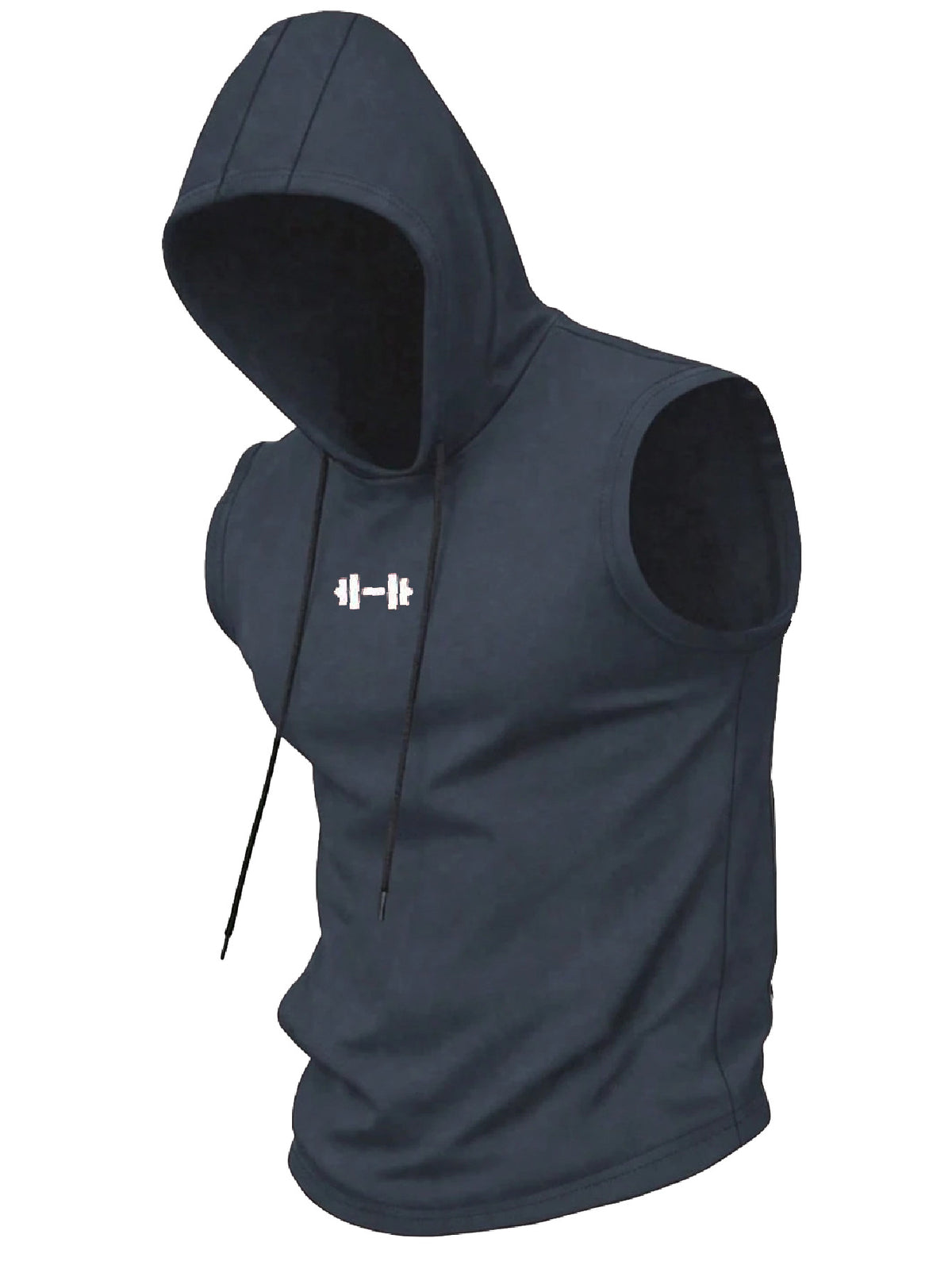 Men’s Quick-Dry Cooling Hooded Sleeveless Tops